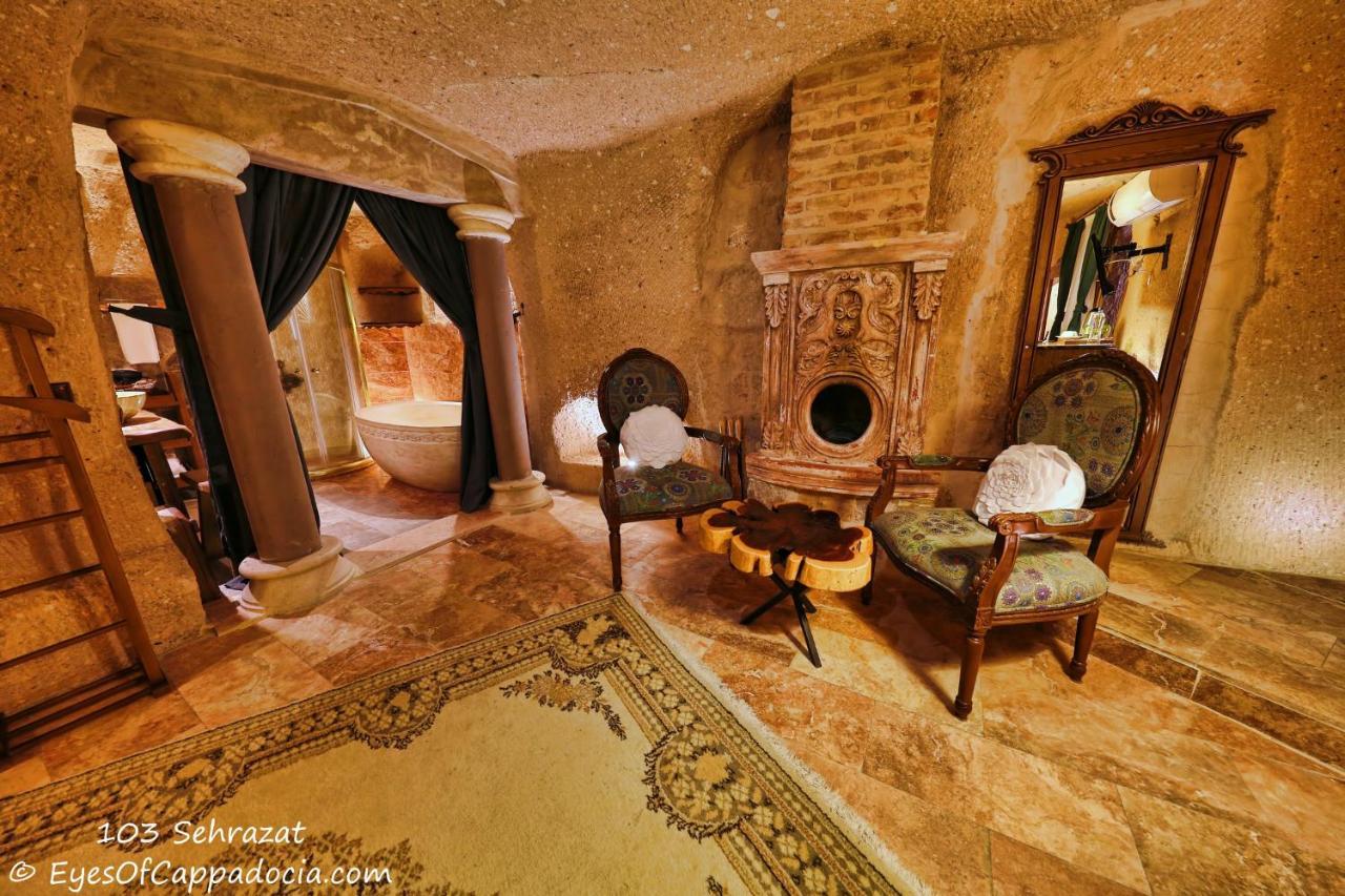 Eyes Of Cappadocia Cave Hotel Uçhisar Eksteriør billede